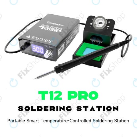 Mechanic T12 Pro - Digitale Lötstation (Black)