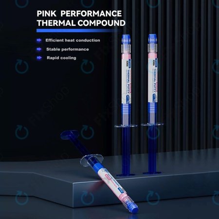 iFixes i086 Pink Performance Thermal Compound - Wärmeleitpaste für Telefon/Tablet, 8g