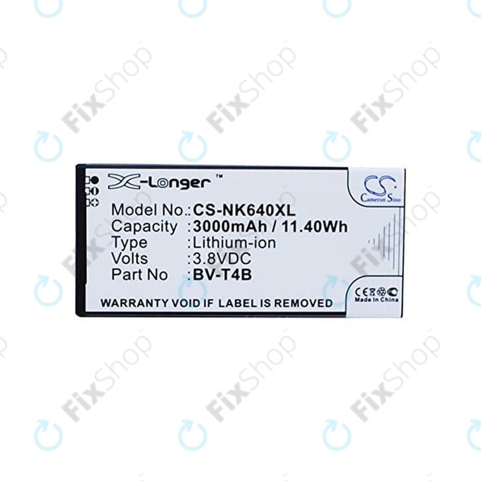 Microsoft Lumia 640 XL - Akku Batterie BV-T4B 3000mAh HQ
