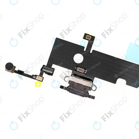 Apple iPhone XS Max - Ladestecker Ladebuchse + Flex Kabel (Space Gray)