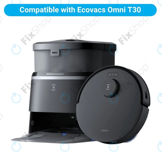 Ersatzteilset für Ecovacs Omni T30 (2x Hauptbürste, 4x Filter, 4x Seitenbürste, 8x Wischtuch, 4x Staubbeutel)