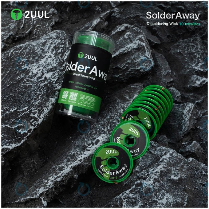 Entlötlitze, Solder Vampire, 2UUL DW11, 10 Rollen/Box