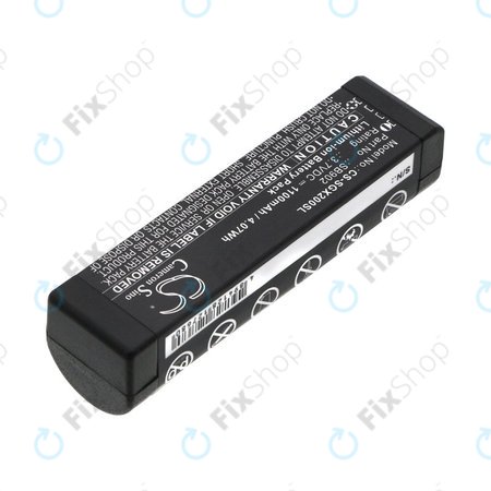 Batterie für Shure GLXD1, 2, MXW2, 1100mAh, Li-Ion, 3.7V, SB902, HQ