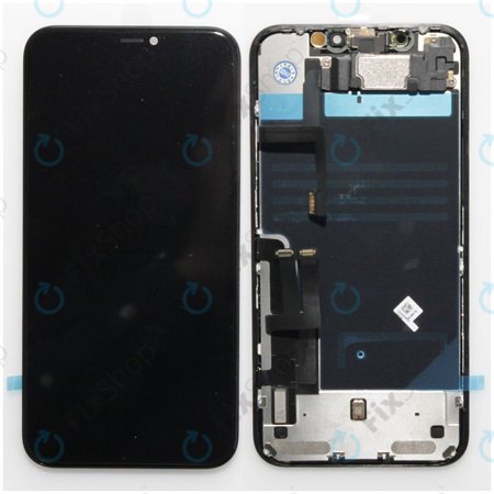 Apple iPhone 11 - LCD Display + Touchscreen Front Glas + Rahmen - 661-15932 Genuine Service Pack