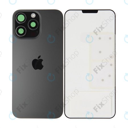 Backcover Glas für iPhone 16 Pro Max | Black Titanium | 661-44958 | Genuine Apple