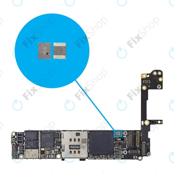 Apple iPhone 6S, 6S Plus - Backlight Diode D4050 2PIN