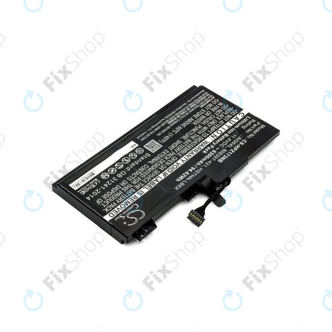 Batterie für HP Zbook 17 G3, 8300mAh, Li-Ion, 11.4V, AI06XL, HQ