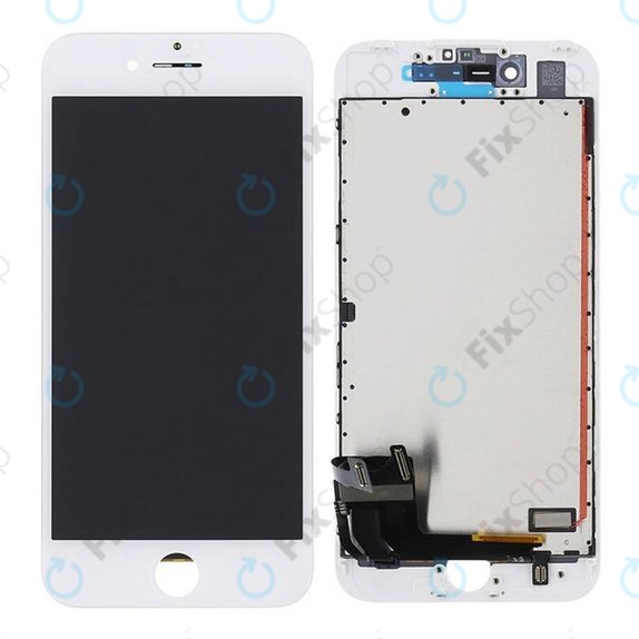 Display für iPhone 7, White, Touchscreen-Glas mit Rahmen