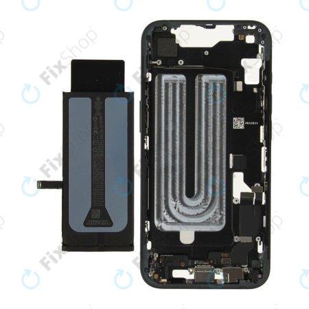 Mittelrahmen mit Batterie für iPhone 16e | Black | ZD076-00697 | Genuine Apple