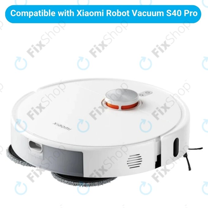 Ersatzteilset für Xiaomi Robot Vacuum S40 Pro (1x Hauptbürste, 2x Filter, 2x Seitenbürste, 4x Wischtuch)