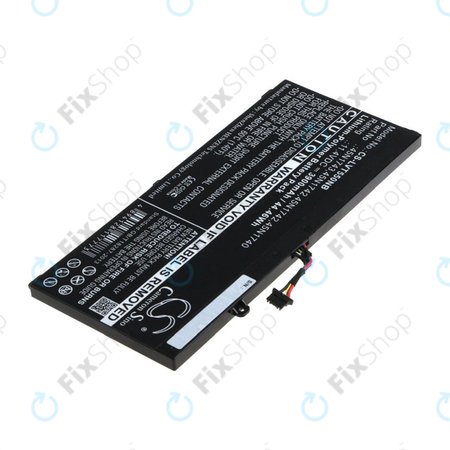 Batterie für Lenovo ThinkPad T550, T560, W550, 3900mAh, Li-Pol, 11.4V, 45N1743, HQ