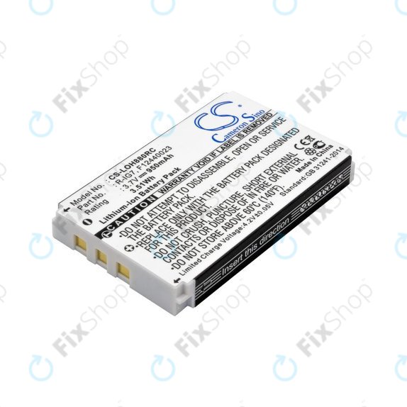 Akku batterie für Logitech Harmony 720, 780, 880, 890, 900, 950mAh, Li-Ion, 3.7V, R-IG7, HQ