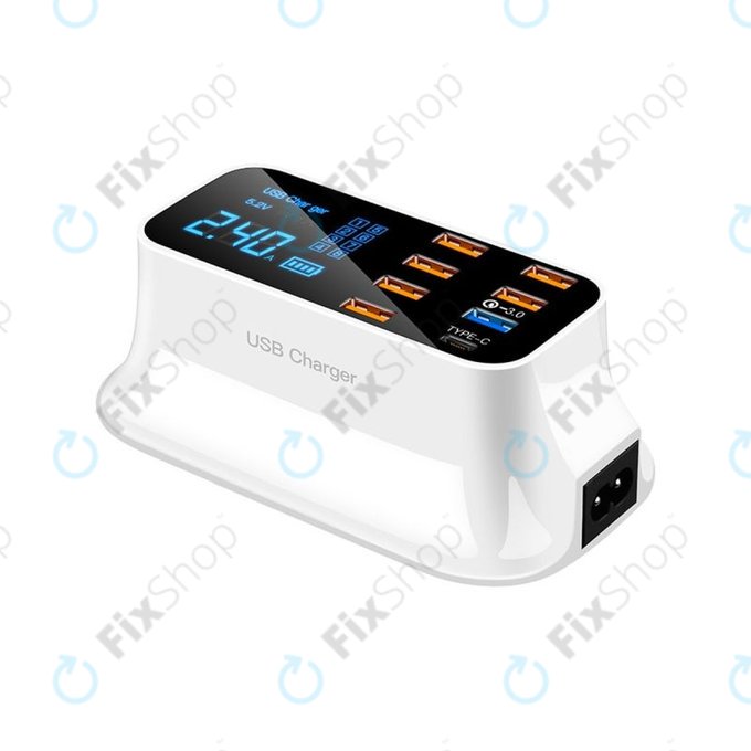 Asometech Modell E - USB-Service-Ladestation mit USB 3.0 und USB-C