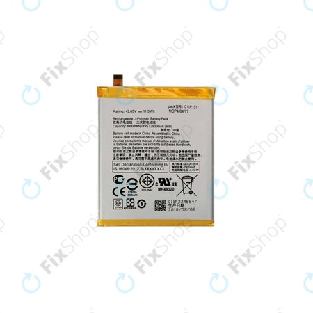 Asus Zenfone 3 Deluxe ZS570K - Akku Batterie C11P1511 3000mAh