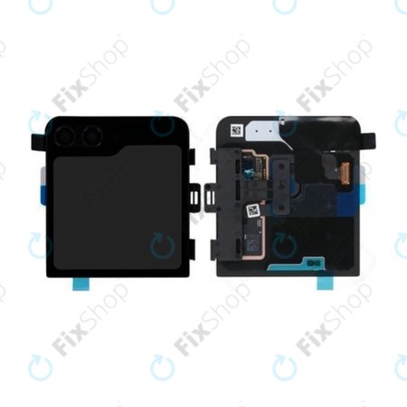 Samsung Galaxy Z Flip 5 F731B - LCD Display + Touchscreen Front Glas + Rahmen (Externe) - GH97-29135A Genuine Service Pack