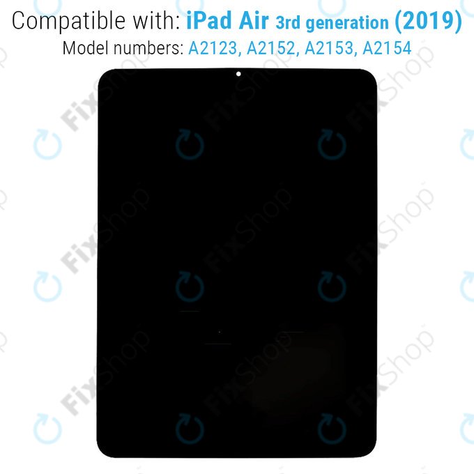 Apple iPad Air (4th Gen 2020) - LCD Display + Touchscreen front Glas Refurbished