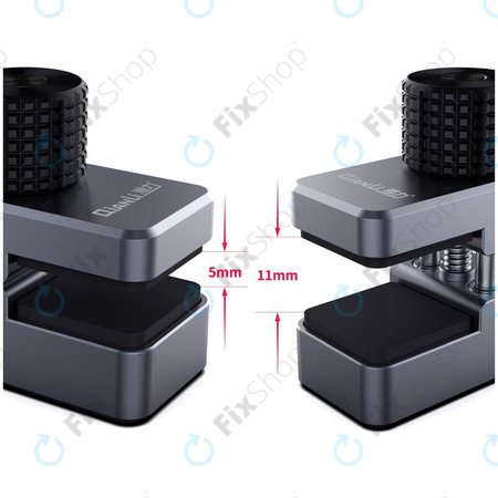 QianLi iClamp - Aluminiumklemme mit Gummifüllung - Bereich 11mm (4Stk.)