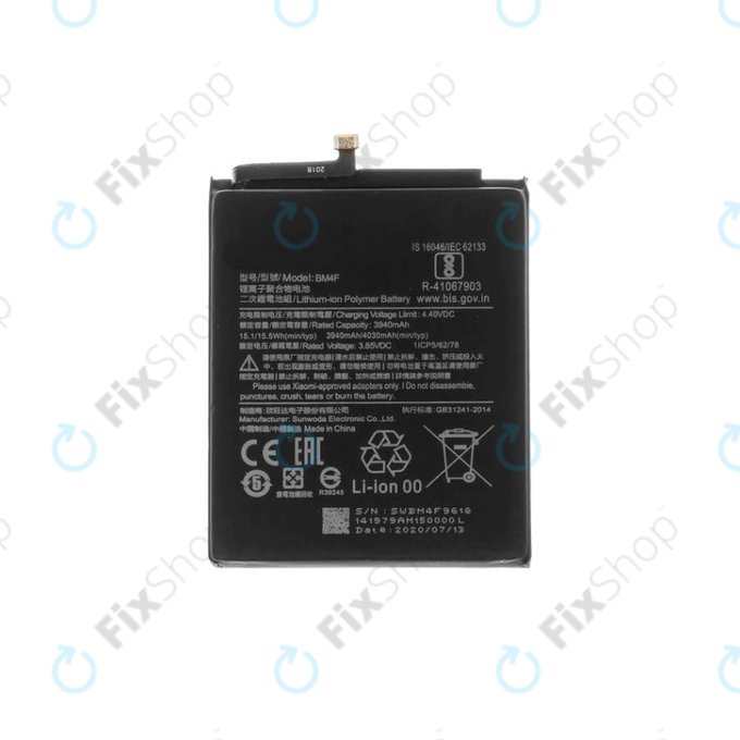 Xiaomi Mi 9 Lite, Mi A3 - Akku Batterie BM4F 4030mAh