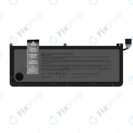 Apple MacBook Pro 17" A1297 (Early 2009 - Mid 2010) - Akku Batterie A1309 12840mAh