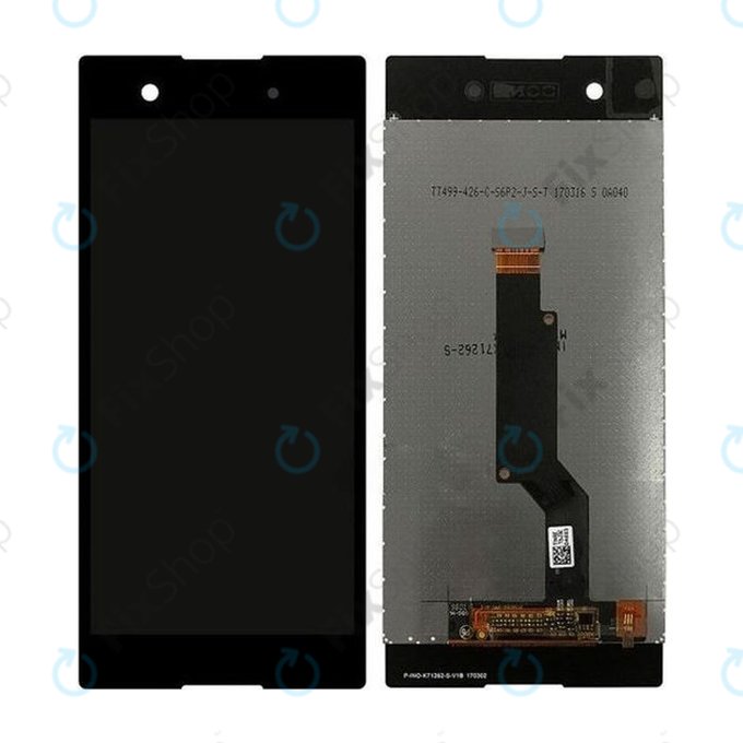 Sony Xperia XA1 - LCD Display + Touchscreen Front Glas (Black) TFT
