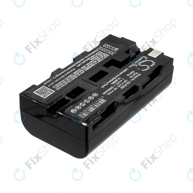 Akku batterie für Feelworld Monitor, Sony UPX-2000, 2000mAh, Li-Ion, 7.4V, NP-F330, NP-F570, HQ