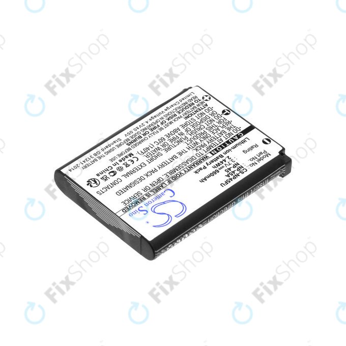 Batterie für Leica, ALBA, Fujifilm, Avision, Praktica, Medion, 660mAh, Li-ion, 3.7V, NP-45, HQ