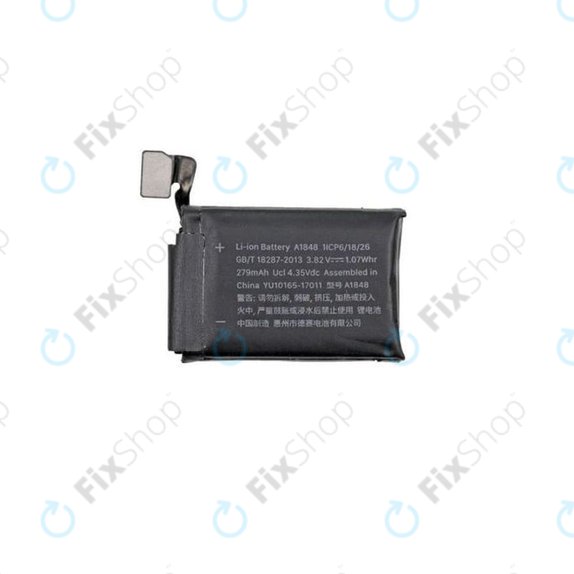 Akku Batterie für Apple Watch 3 38mm, 279mAh, GPS und Cellular Version, Refurbished