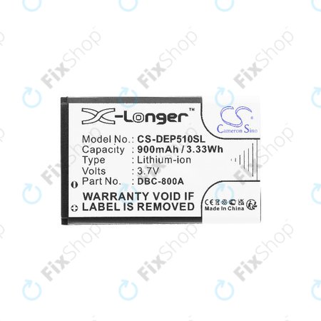Batterie für Doro 1360, 900mAh, Li-ion, 3.7V, DBC-800A, HQ