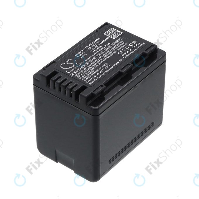 Akku batterie für Panasonic HC-550EB, 4040mAh, Li-Ion, 3.6V, VW-VBT380, HQ