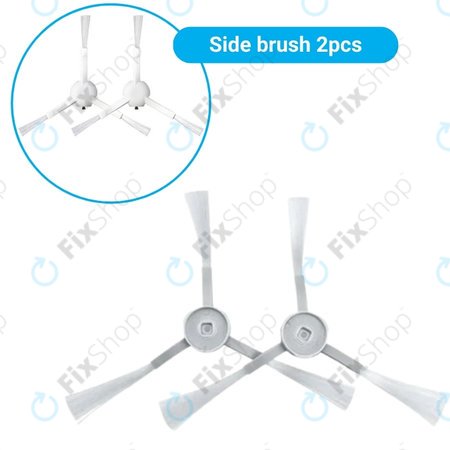 Xiaomi Mi Robot Vacuum Mop (Mijia 1C), 2 (Mijia 2C) 2 Pro+ (Mijia 1T) – Standard-Set (Weiß)