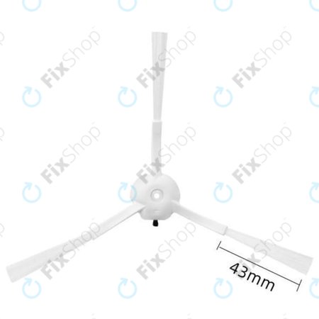 Xiaomi Lydsto W2 - Roidmi EVE Plus - Seitenbürste (Weiß) - 2Stk.