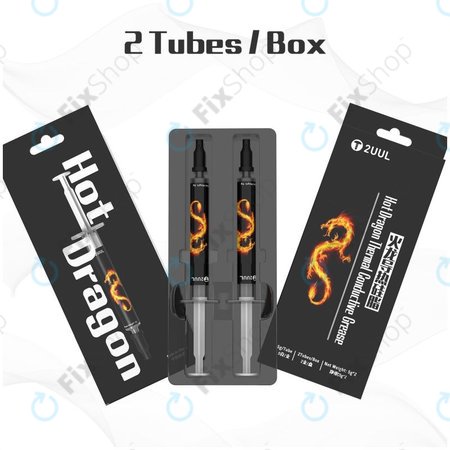 2UUL Hot Dragon - Kühlpaste für Chip Repair (2Stk.)