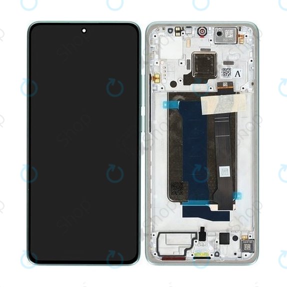 Xiaomi Poco X7 Pro - LCD Display + Touchscreen Front Glas + Rahmen (Green) OLED