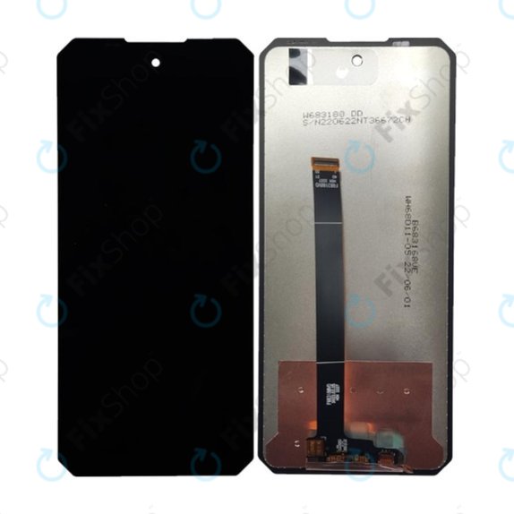 Oukitel WP19 - LCD Display + Touchscreen Front Glas TFT