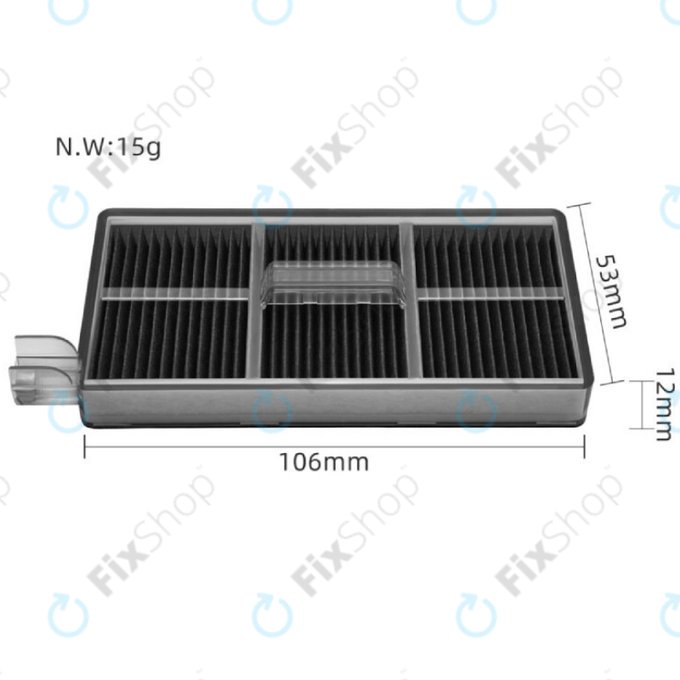 HEPA-Filter, 2 Stk. für Dreame Aqua10 Ultra Roller
