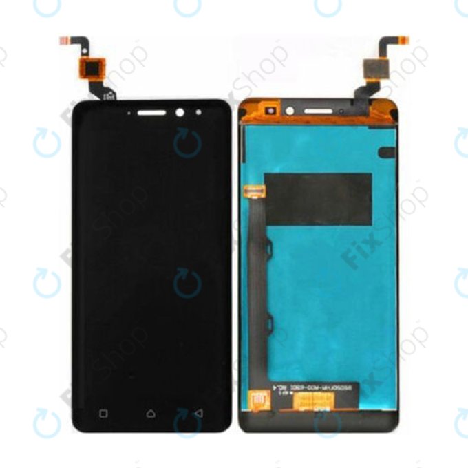 Lenovo K6 K33a48, K6 Power K33a42 - LCD Display + Touchscreen Front Glas (Black) TFT