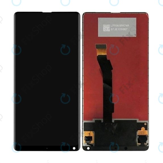 Xiaomi Mi Mix 2 - LCD Display + Touchscreen Front Glas (Black) TFT