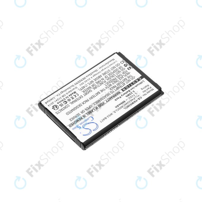 Batterie für Yealink W53, W53h, W78h, 900mAh, Li-Ion, 3.7V, W53-BATT, HQ