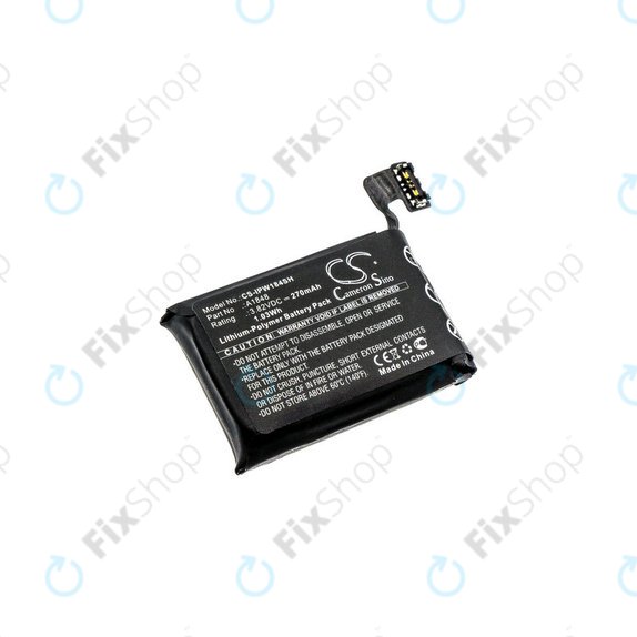 Apple Watch 3 38mm - Akku Batterie A1848 (GPS + Cellular Version) 270mAh HQ