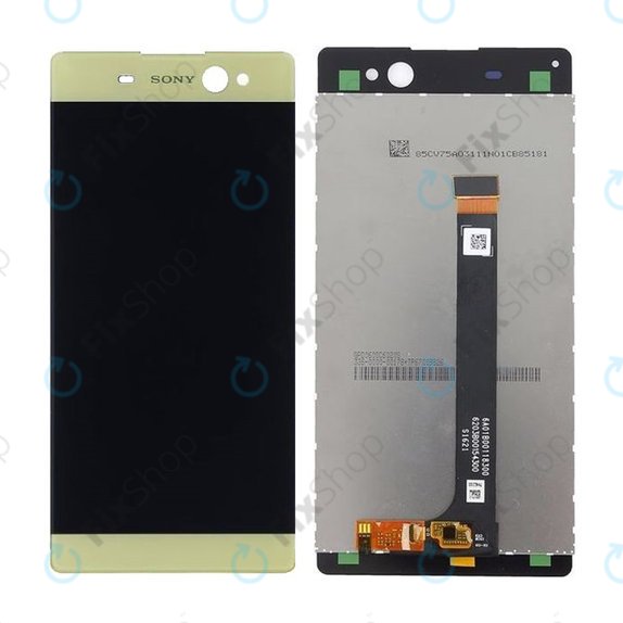 Sony Xperia XA Ultra F3211 - LCD Display + Touchscreen Front Glas (Gold) TFT