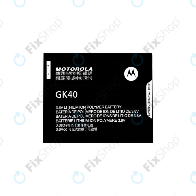 Motorola Moto E4 XT1761, Moto G5 XT1675, Moto E5 Play - Akku Batterie GK40 2800mAh - SNN5976A Genuine Service Pack