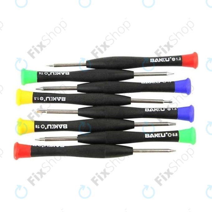 Baku BK-6108 - Schraubendrehersatz für Handys, Tablets und Laptops (8Stk.)