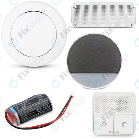 Batterie für Verisure, 1350mAh, Li-MnO2, 3V, CR-2/3AZ, HQ