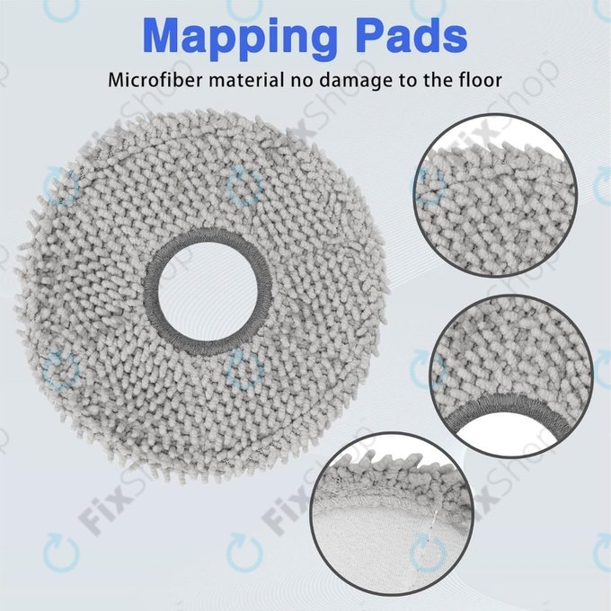 Ecovacs Deebot T50 Omni, T50 Pro Omni, T50 Max, T50 Max Pro Omni, T30c, T30c Omni, X5 Omni, X5 Pro Omni - Wischtuch