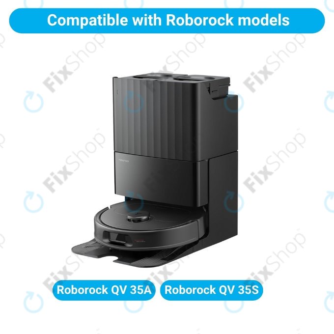 Wischtuch, 2 Stk. für Xiaomi Roborock QV 35A, QV 35S