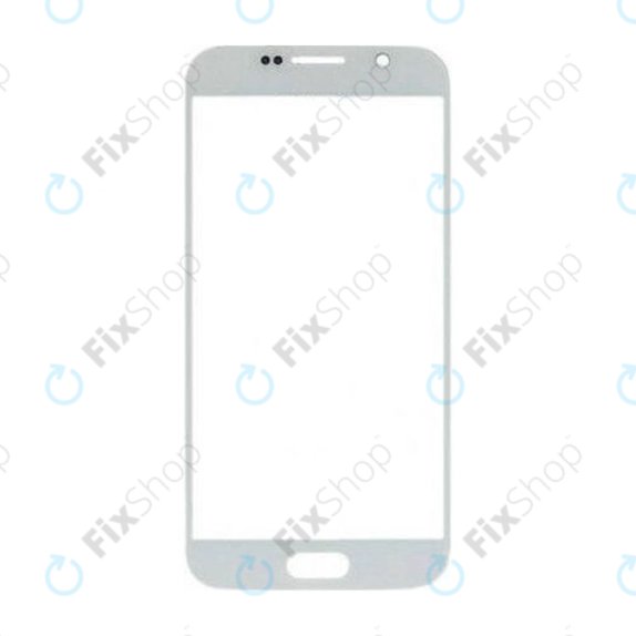 Samsung Galaxy S6 G920F - Touchscreen Front Glas (White Pearl)