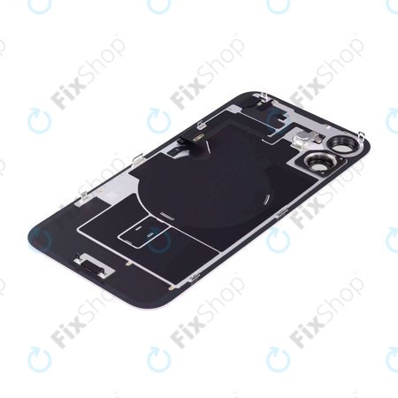 Apple iPhone 16 - Rückgehäuseglas + Kameraglas + Metallplatte + Magsafe-Magnet (Pink)