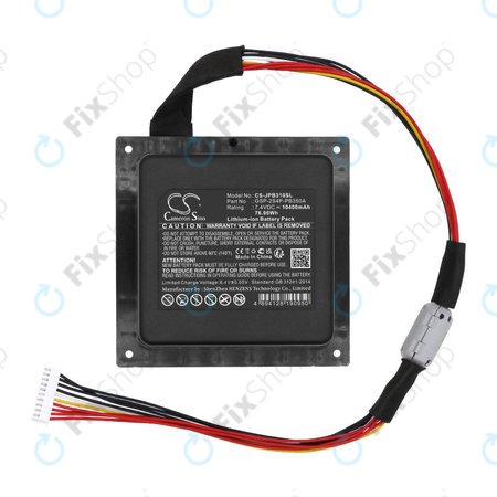 Batterie für JBL PartyBox 310, 10400mAh, Li-Ion, 7.4V, GSP-2S4P-PB350B, HQ