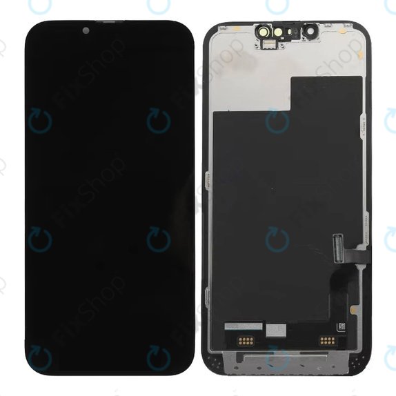 Display Hard OLED für iPhone 13, Touchscreen-Glas mit Rahmen, FixPremium