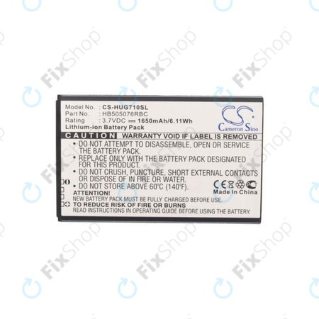 Huawei Ascend G606 - Akku Batterie HB505076RBC 1650mAh HQ